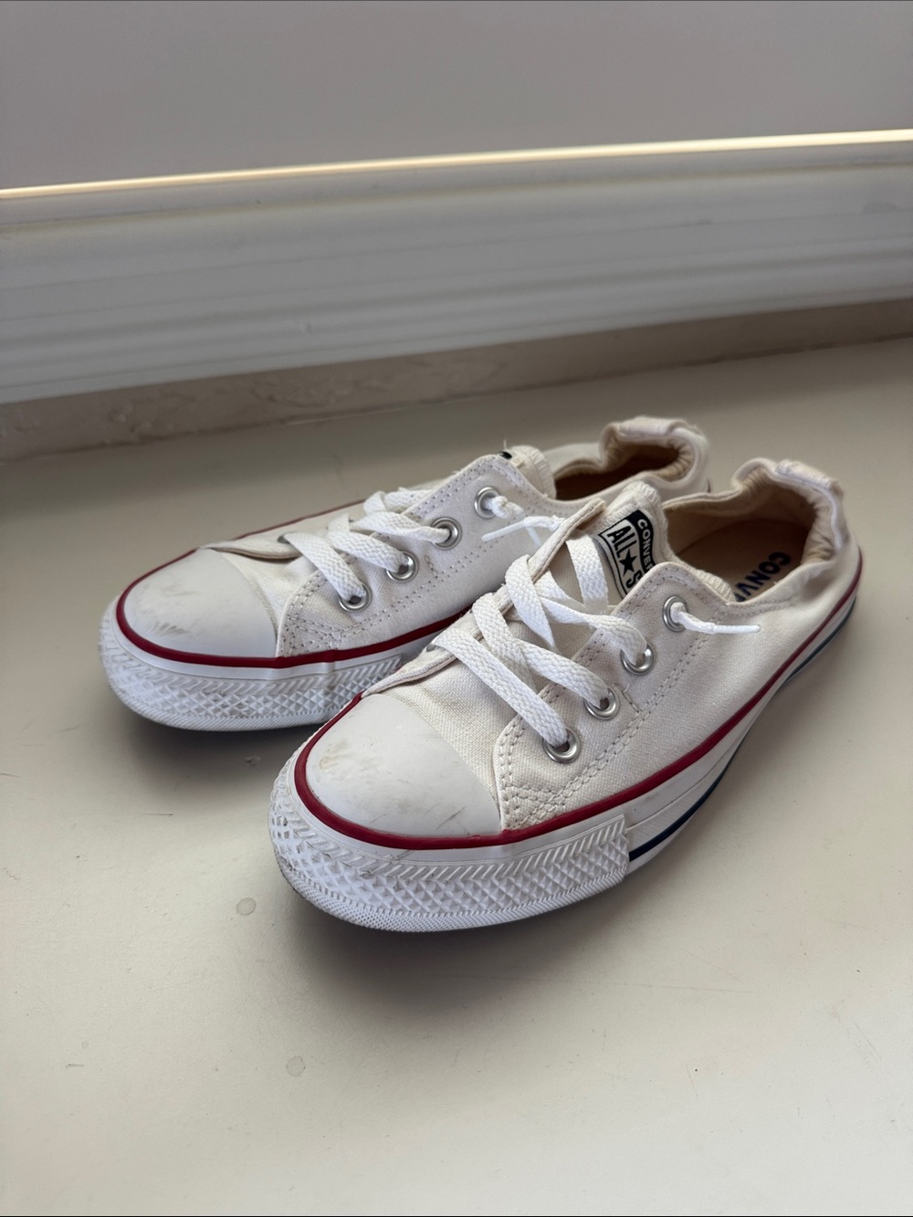 Converse Slip On White Low-Top Sneakers
